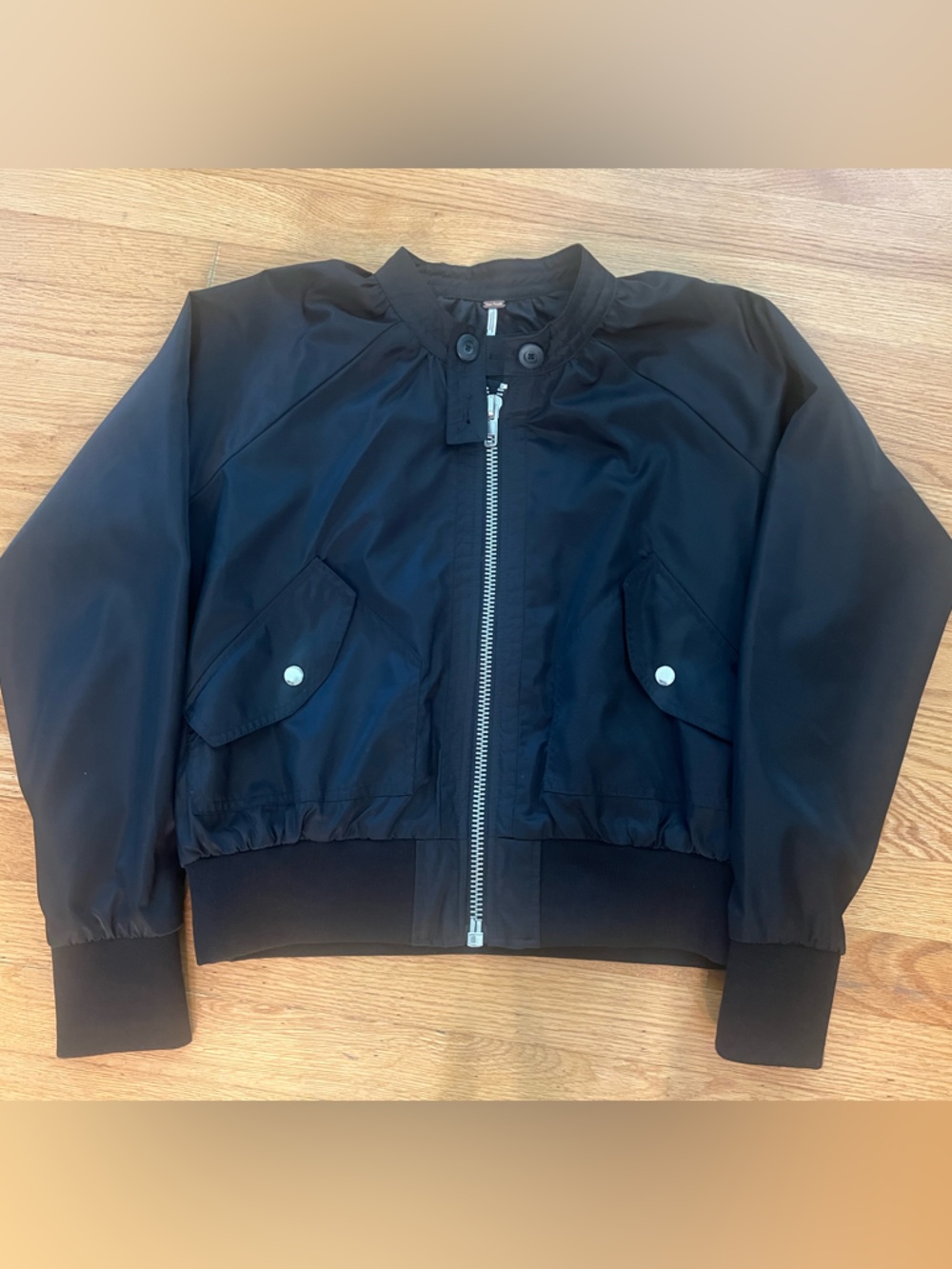 Free People Midnight Bomber jacket